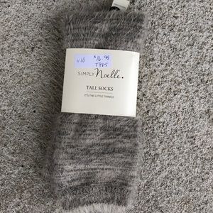 Calling Your Fluff Tall Boot Socks